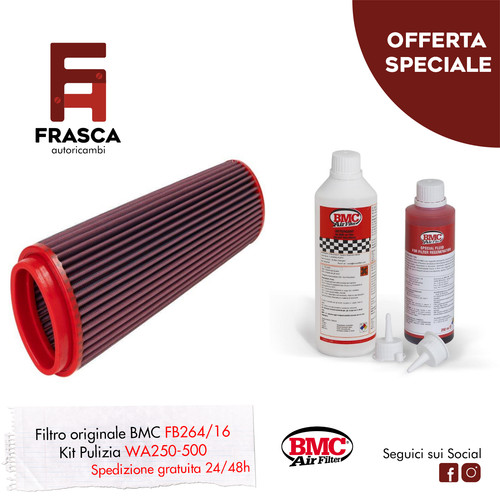 Filtro aria sportivo bmc bmw - bmc,
