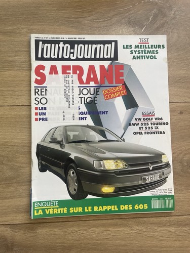 Revue auto journal 1992 - l'auto-journal, 4
