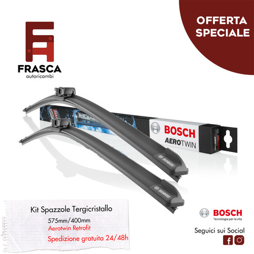 Tergicristalli spazzole bosch - spazzole,